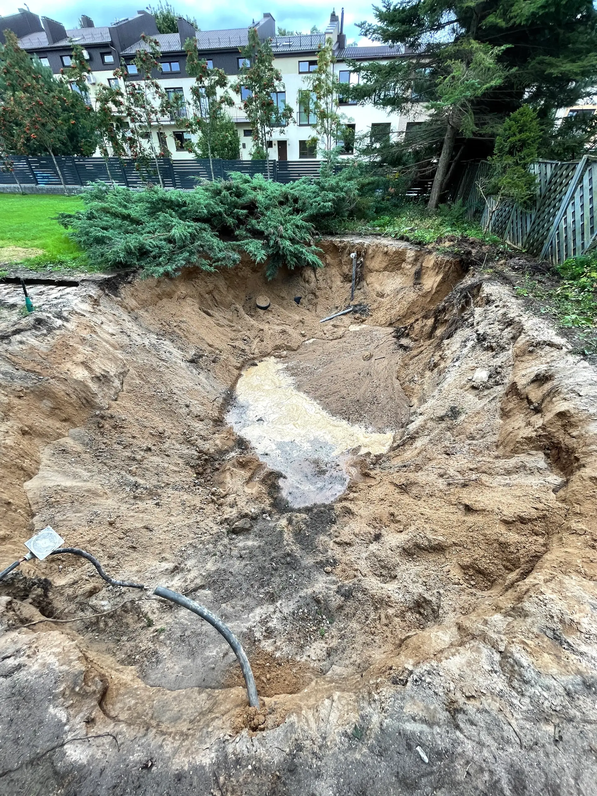 Baseino demontavimas